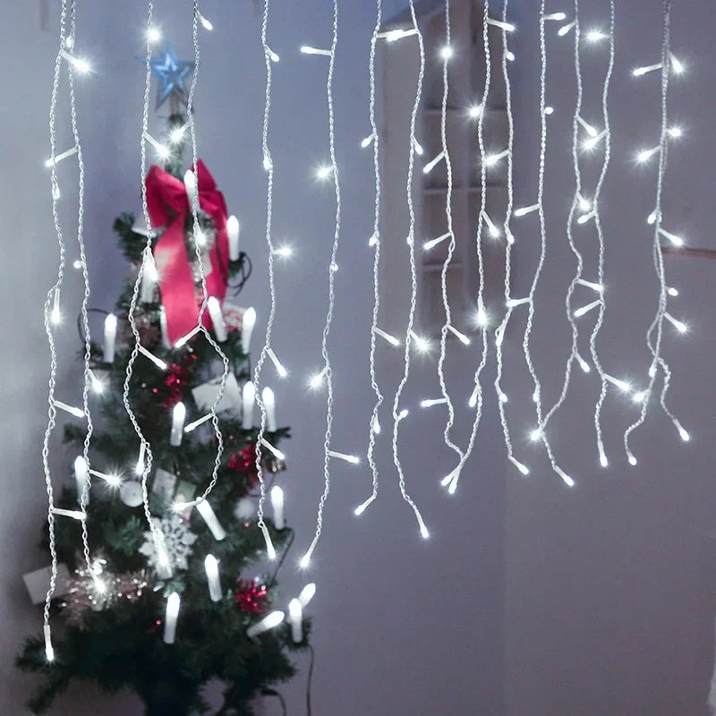 Eiszapfenlichter - Außenbeleuchtung - LED-Dekor