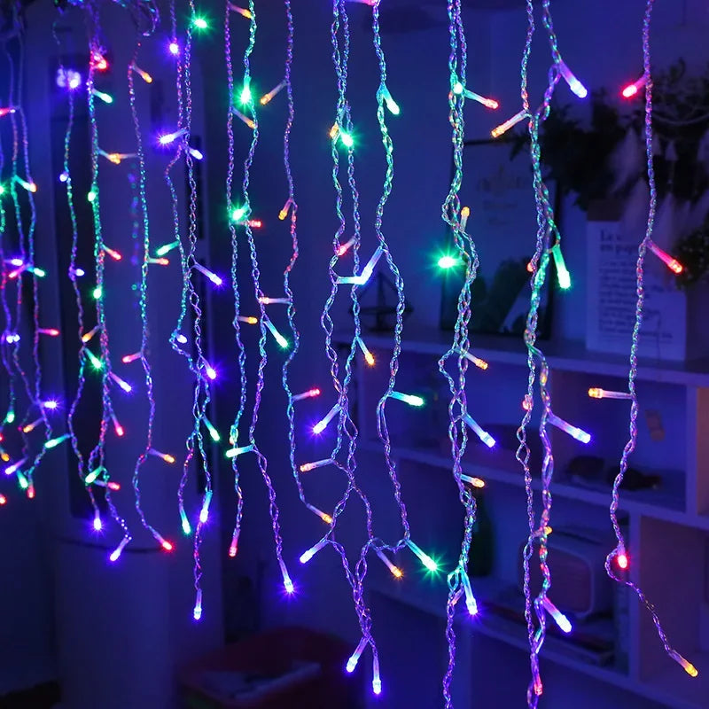 Eiszapfenlichter - Außenbeleuchtung - LED-Dekor