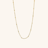 Ella - Gold Bead Chain Necklace — perfect for those who value comfort and design. Ella - Gold Bead Chain Necklace — perfect for those who value comfort and design.