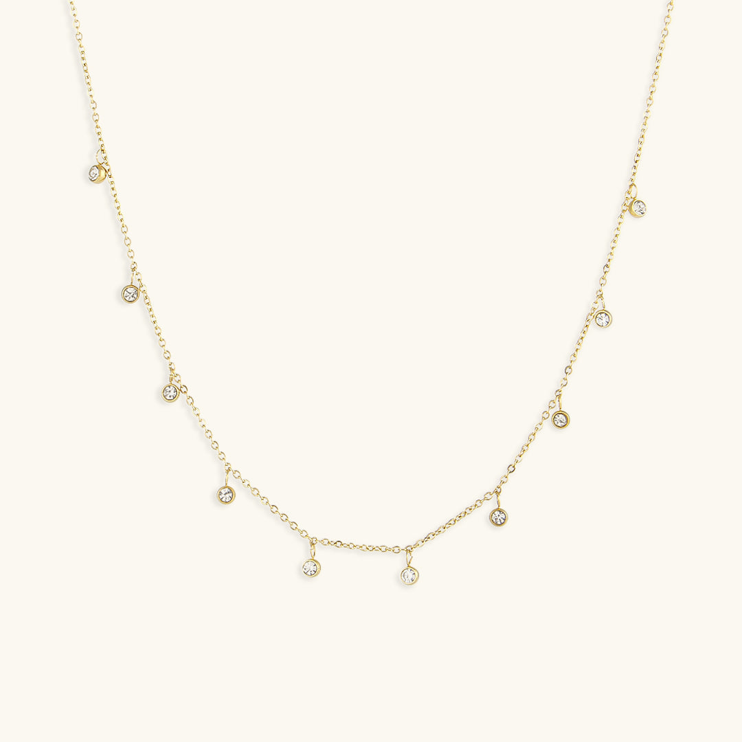 Colette - Gemstone Chain Necklace — bringing modern charm to your space. Colette - Gemstone Chain Necklace — bringing modern charm to your space.