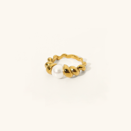 Beatrice - Freshwater Pearl Ring — made with care and attention to detail.