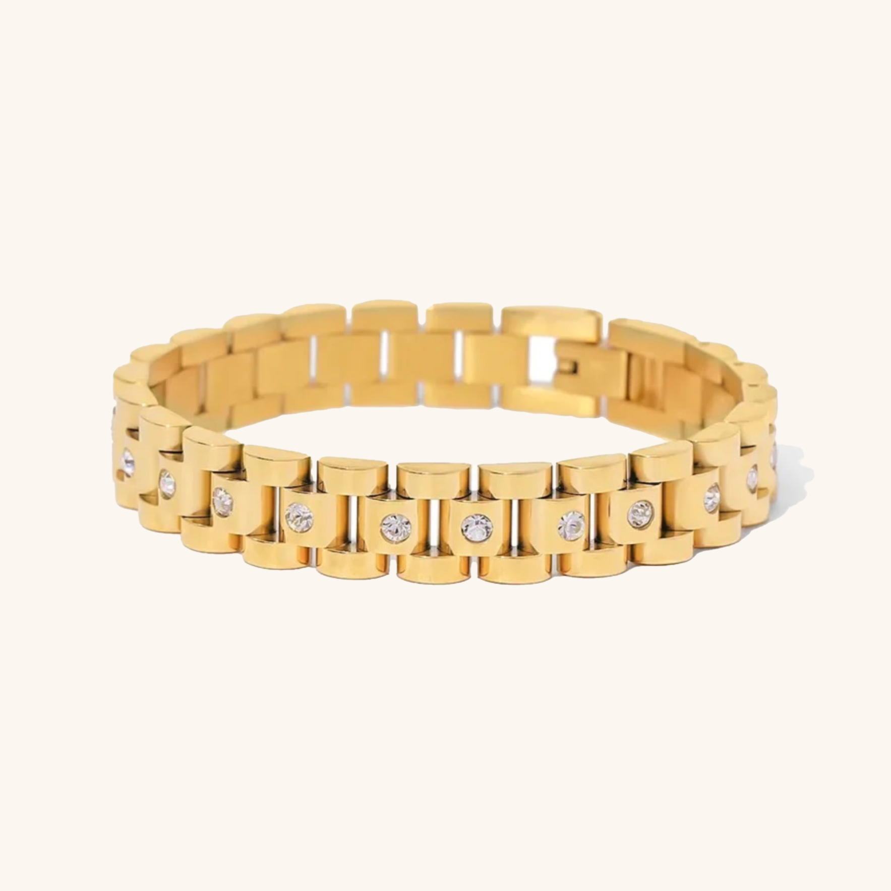 Kate - Watchband Bracelet — made with care and attention to detail. Kate - Watchband Bracelet — made with care and attention to detail.