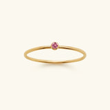 Briony - Birthstone Stacker Ring — made with care and attention to detail. Briony - Birthstone Stacker Ring — made with care and attention to detail.