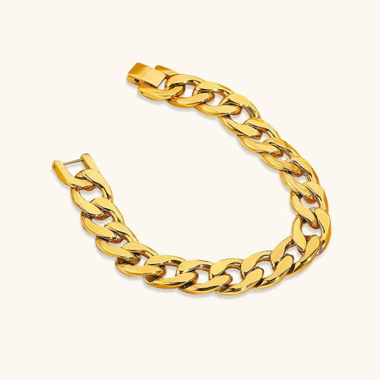 Kayle - Gold Chain Bracelet — made with care and attention to detail.