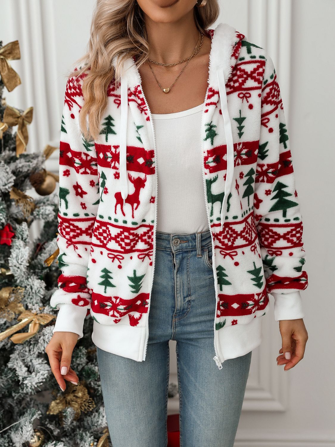 Sweat à capuche Kerst Femme | Chaleureux, Feestelijk et Gezellig