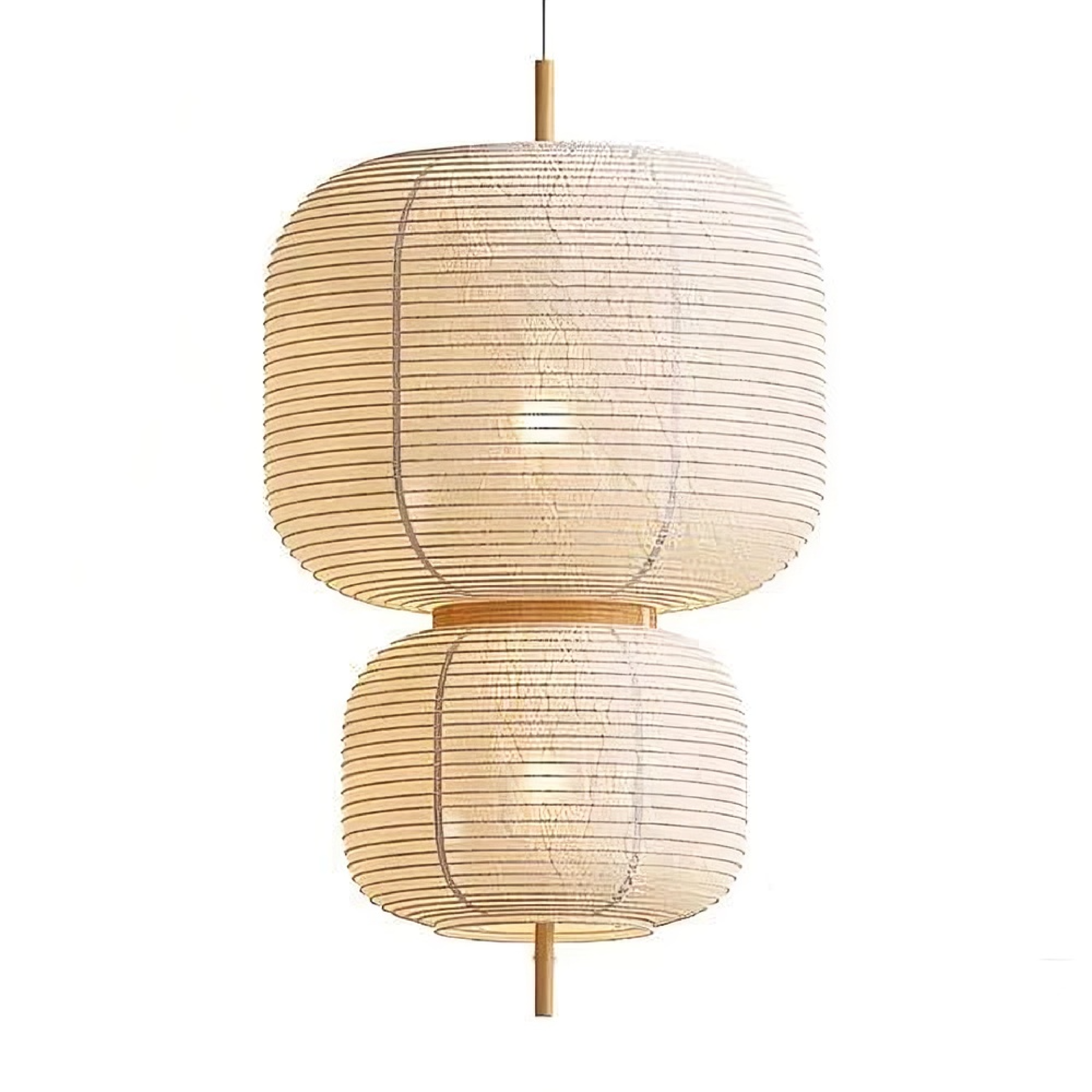 Japanische Reispapier Pendelleuchte