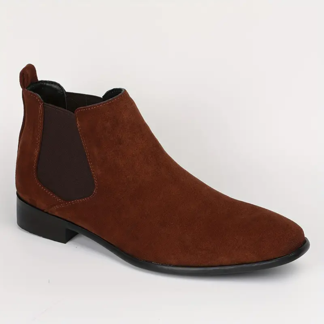 Chelsea Boots - Wildleder - Slip-On - Stiefeletten - Herrenstiefel