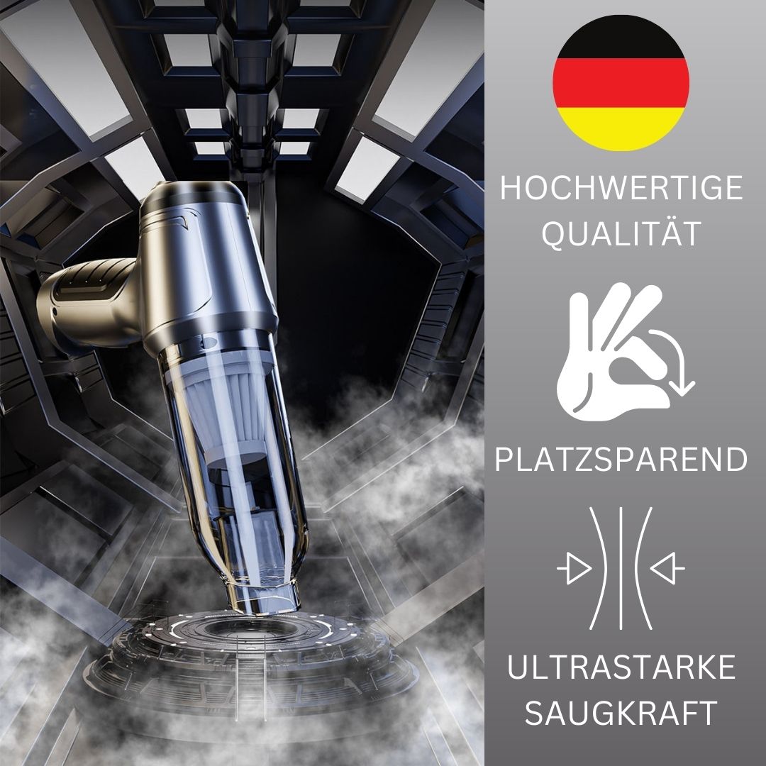TurboClean Pro Handstaubsauger - Power Edition mit doppelter Leistung