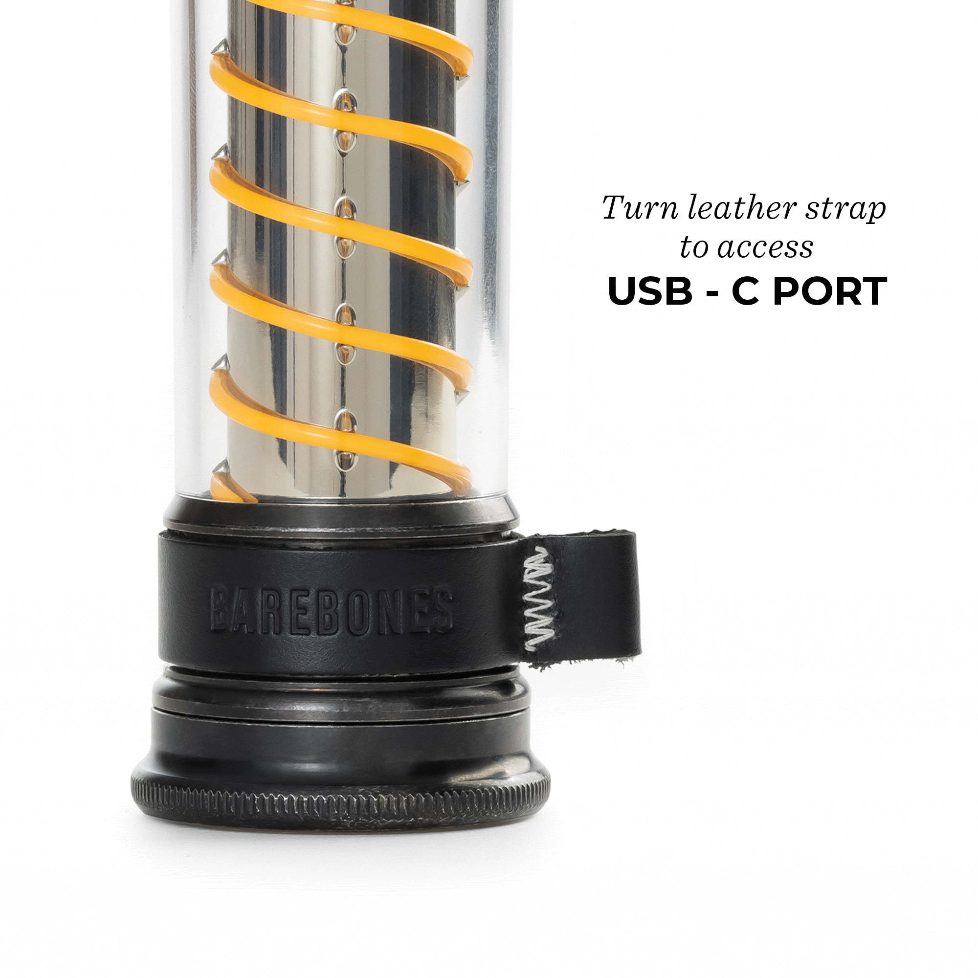 Edison Light Stick – Multifunktionale Laterne und Taschenlampe mit USB-C-Ladefunktion und 7 Beleuchtungsmodi