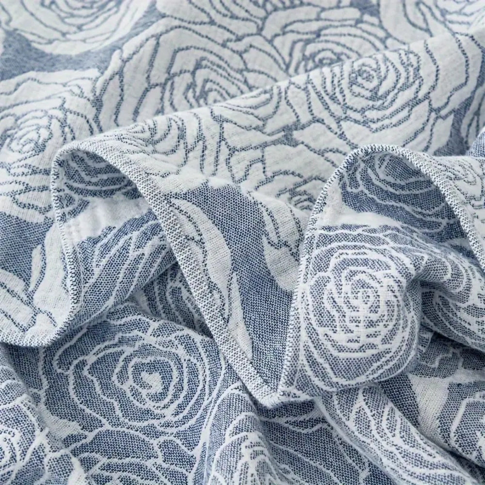 Leurre Whisper Rose Baumwolldecke