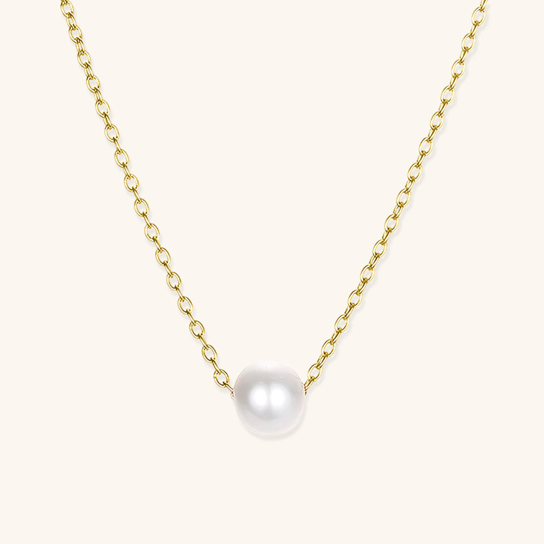 Eleanor - Freshwater Pearl Necklace — made with care and attention to detail. Eleanor - Freshwater Pearl Necklace — made with care and attention to detail.