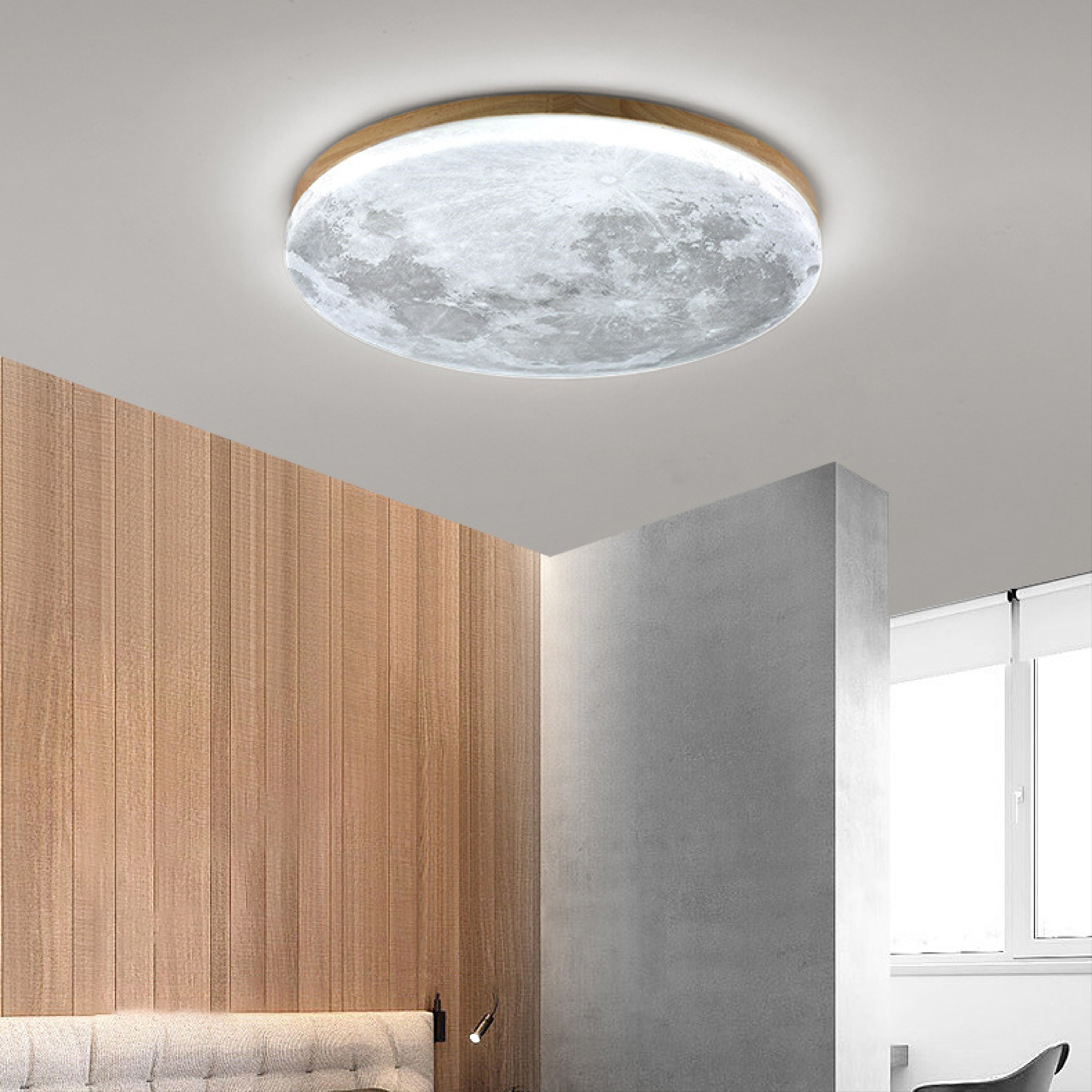 Mond Deckenleuchte