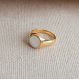 Mariam - Pearl Gold Ring — designed to inspire your lifestyle. Mariam - Pearl Gold Ring — designed to inspire your lifestyle.
