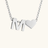 Mallory - Love Initial Letter Necklace — bringing modern charm to your space. Mallory - Love Initial Letter Necklace — bringing modern charm to your space.