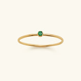 Briony - Birthstone Stacker Ring — made with care and attention to detail. Briony - Birthstone Stacker Ring — made with care and attention to detail.