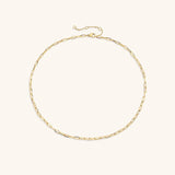 Leonie - Classic Paperclip Chain Necklace — made with care and attention to detail. Leonie - Classic Paperclip Chain Necklace — made with care and attention to detail.