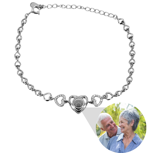 Luxe Diamond Heart Projection Bracelet — designed to inspire your lifestyle.