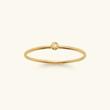 Briony - Birthstone Stacker Ring — made with care and attention to detail. Briony - Birthstone Stacker Ring — made with care and attention to detail.