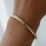 Orla - Gold Diamond Bangle — crafted for everyday quality. Orla - Gold Diamond Bangle — crafted for everyday quality.