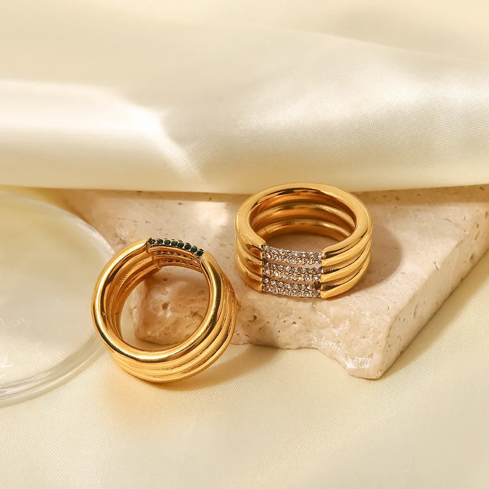 Morgan - Gold Ring — bringing modern charm to your space. Morgan - Gold Ring — bringing modern charm to your space.