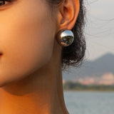 Orla - Round Stud Earrings — designed to inspire your lifestyle. Orla - Round Stud Earrings — designed to inspire your lifestyle.