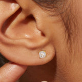 Jocelyn - Solitaire Gold Earrings — crafted for everyday quality. Jocelyn - Solitaire Gold Earrings — crafted for everyday quality.