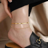 Florence - Gold Anklet — crafted for everyday quality. Florence - Gold Anklet — crafted for everyday quality.