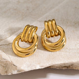 Nora - Layered Hoop Earrings — perfect for those who value comfort and design. Nora - Layered Hoop Earrings — perfect for those who value comfort and design.