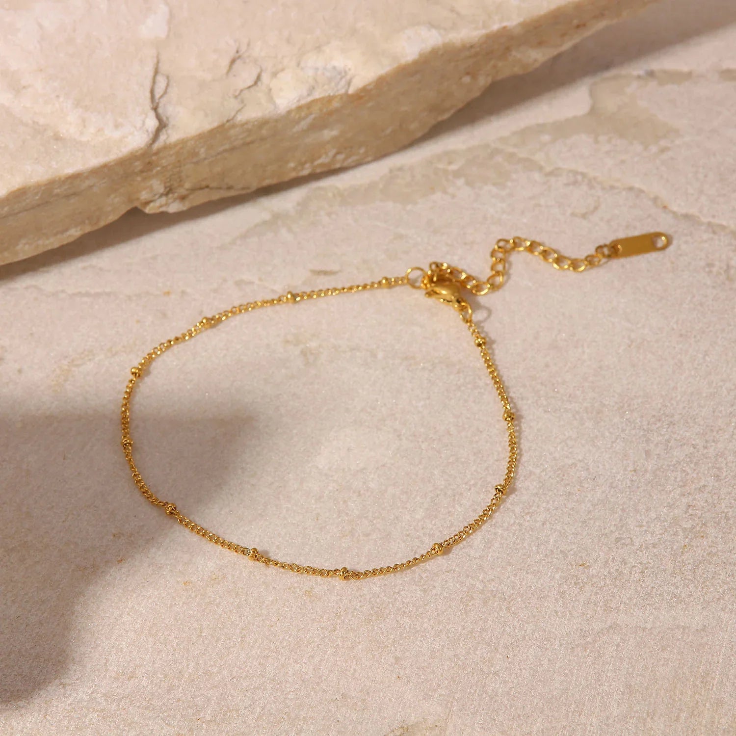 Wren - Gold Anklet — made with care and attention to detail. Wren - Gold Anklet — made with care and attention to detail.