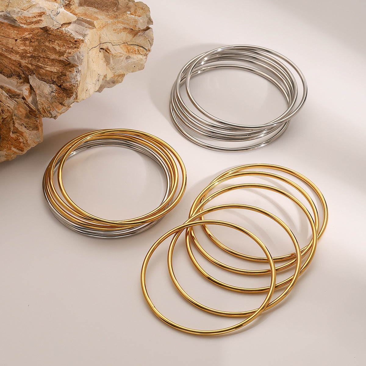 Ariana – Sleek Bangle Set — made with care and attention to detail.