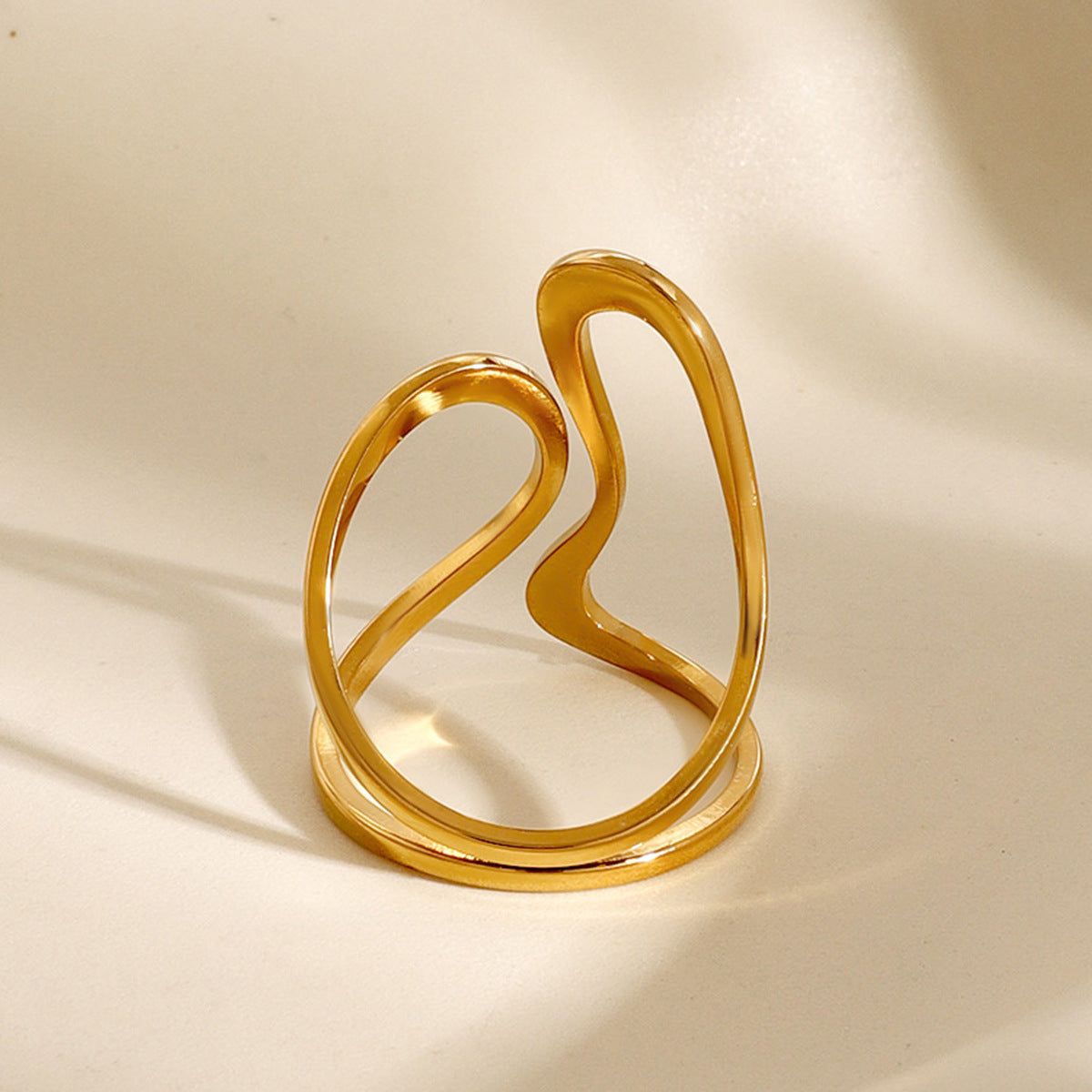 Amanda - Infinity Twist Ring — made with care and attention to detail.