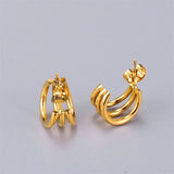 Peyton - Curve Earrings — designed to inspire your lifestyle. Peyton - Curve Earrings — designed to inspire your lifestyle.