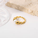 Beatrice - Freshwater Pearl Ring — made with care and attention to detail. Beatrice - Freshwater Pearl Ring — made with care and attention to detail.