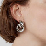Nora - Layered Hoop Earrings — perfect for those who value comfort and design. Nora - Layered Hoop Earrings — perfect for those who value comfort and design.