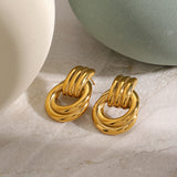 Nora - Layered Hoop Earrings — perfect for those who value comfort and design. Nora - Layered Hoop Earrings — perfect for those who value comfort and design.