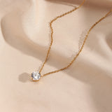 Gail - Diamond Gold Necklace — perfect for those who value comfort and design. Gail - Diamond Gold Necklace — perfect for those who value comfort and design.
