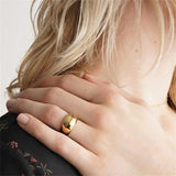 Hilda - Round Ring — crafted for everyday quality. Hilda - Round Ring — crafted for everyday quality.
