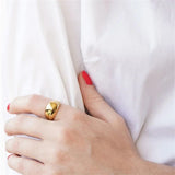 Hilda - Round Ring — crafted for everyday quality. Hilda - Round Ring — crafted for everyday quality.