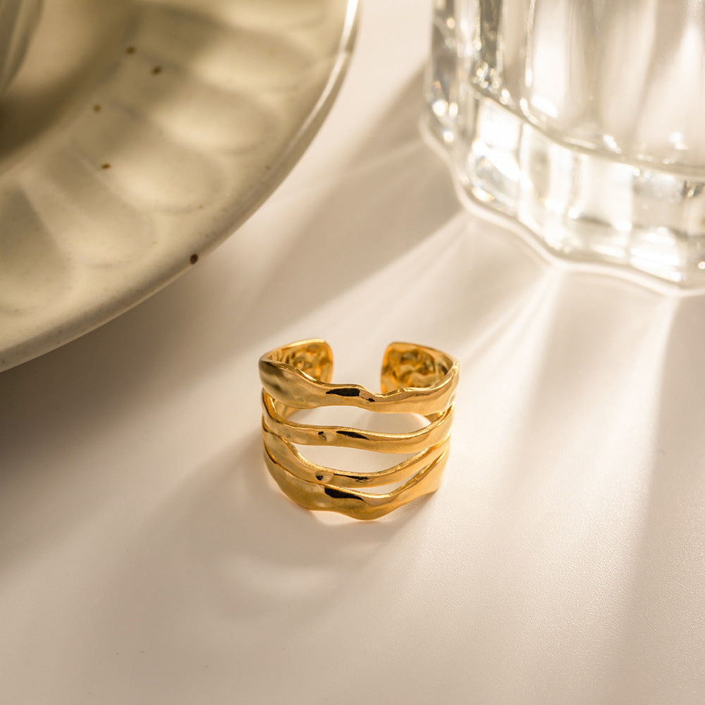 Caitlin - Layered Ring — perfect for those who value comfort and design. Caitlin - Layered Ring — perfect for those who value comfort and design.