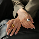 Aubrey - Glossy Dome Ring — crafted for everyday quality. Aubrey - Glossy Dome Ring — crafted for everyday quality.