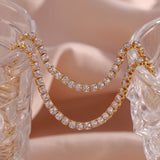 Edith - Diamond Tennis Necklace — crafted for everyday quality. Edith - Diamond Tennis Necklace — crafted for everyday quality.