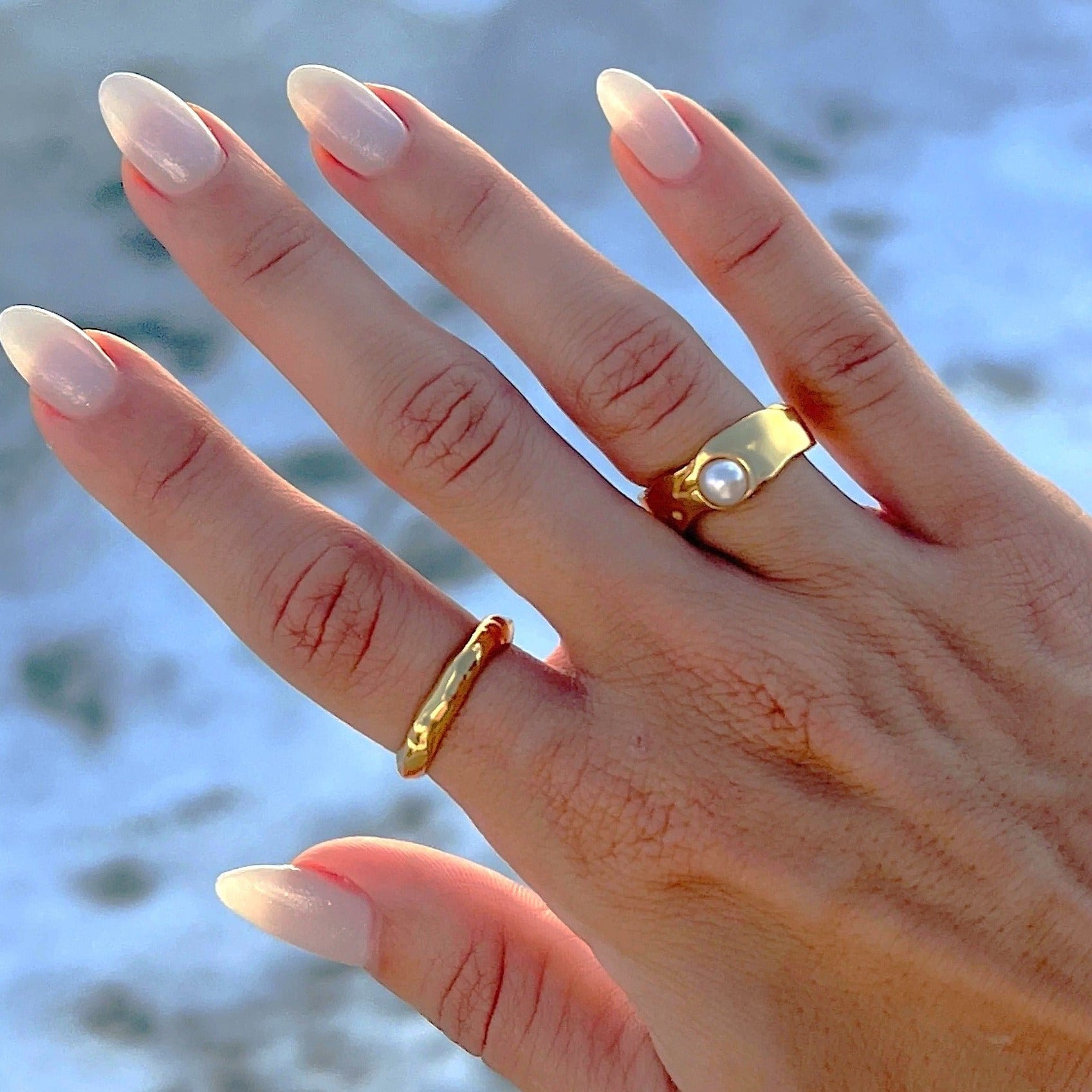 Cerulia - Freshwater Pearl Ring — bringing modern charm to your space. Cerulia - Freshwater Pearl Ring — bringing modern charm to your space.