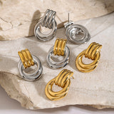 Nora - Layered Hoop Earrings — perfect for those who value comfort and design. Nora - Layered Hoop Earrings — perfect for those who value comfort and design.