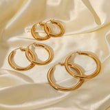 Zadie - Hoop Earrings — perfect for those who value comfort and design. Zadie - Hoop Earrings — perfect for those who value comfort and design.