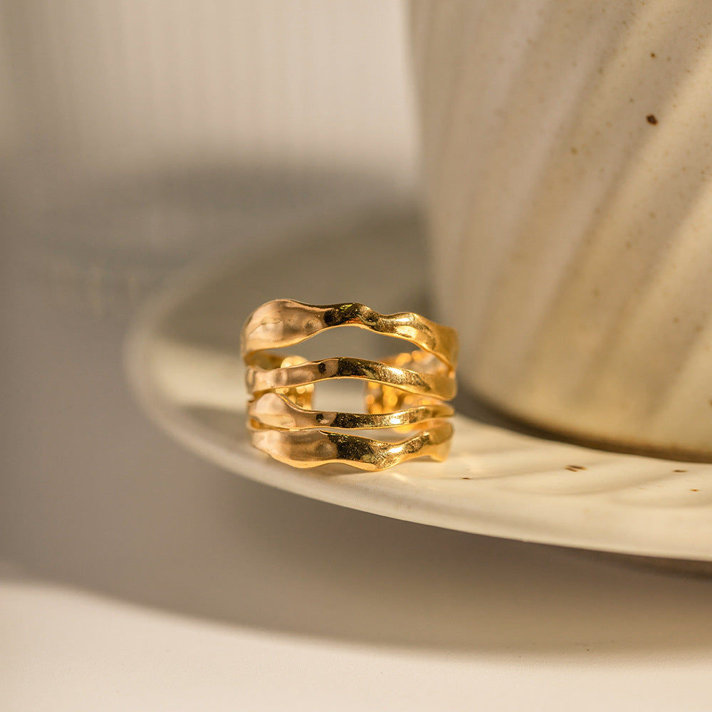 Caitlin - Layered Ring — perfect for those who value comfort and design. Caitlin - Layered Ring — perfect for those who value comfort and design.