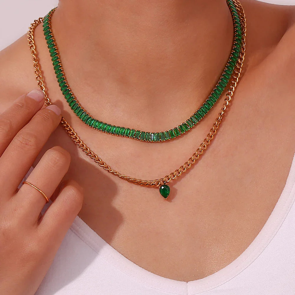 Whitney - Stone Necklace — crafted for everyday quality. Whitney - Stone Necklace — crafted for everyday quality.