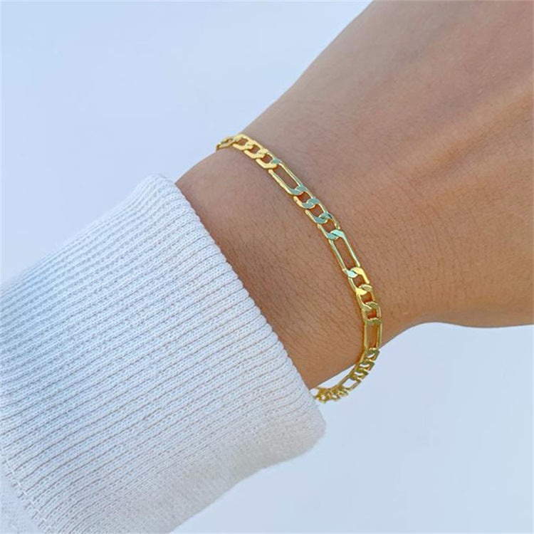 Bethany - Sleek Link Chain Bracelet — crafted for everyday quality. Bethany - Sleek Link Chain Bracelet — crafted for everyday quality.