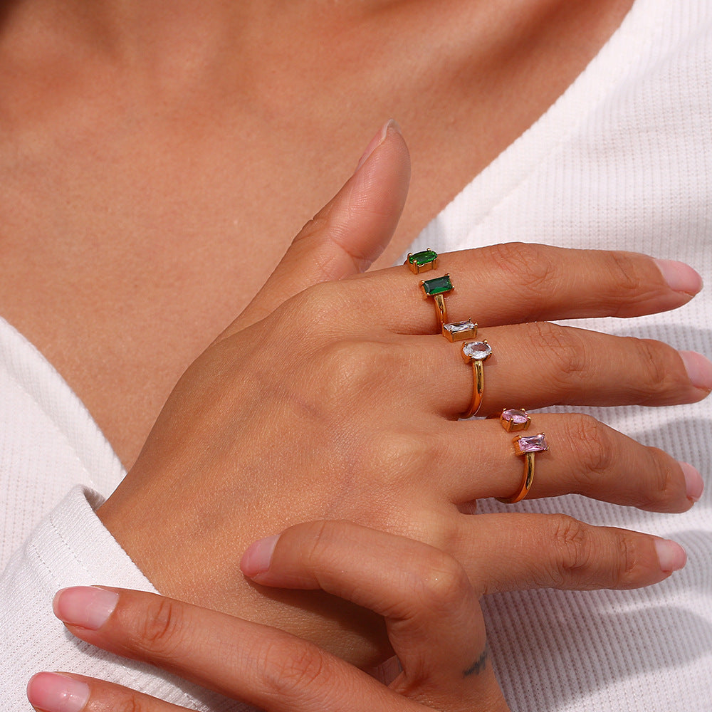 Noelle - Gemstone Gold Ring — designed to inspire your lifestyle. Noelle - Gemstone Gold Ring — designed to inspire your lifestyle.