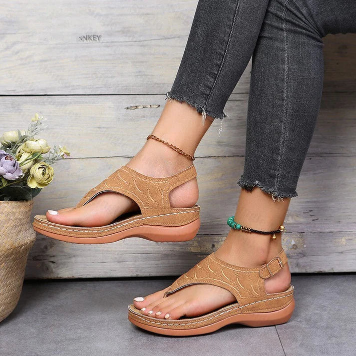 Sandales orthopédiques pour femmes - Comfortabele et Stevige Schoenen