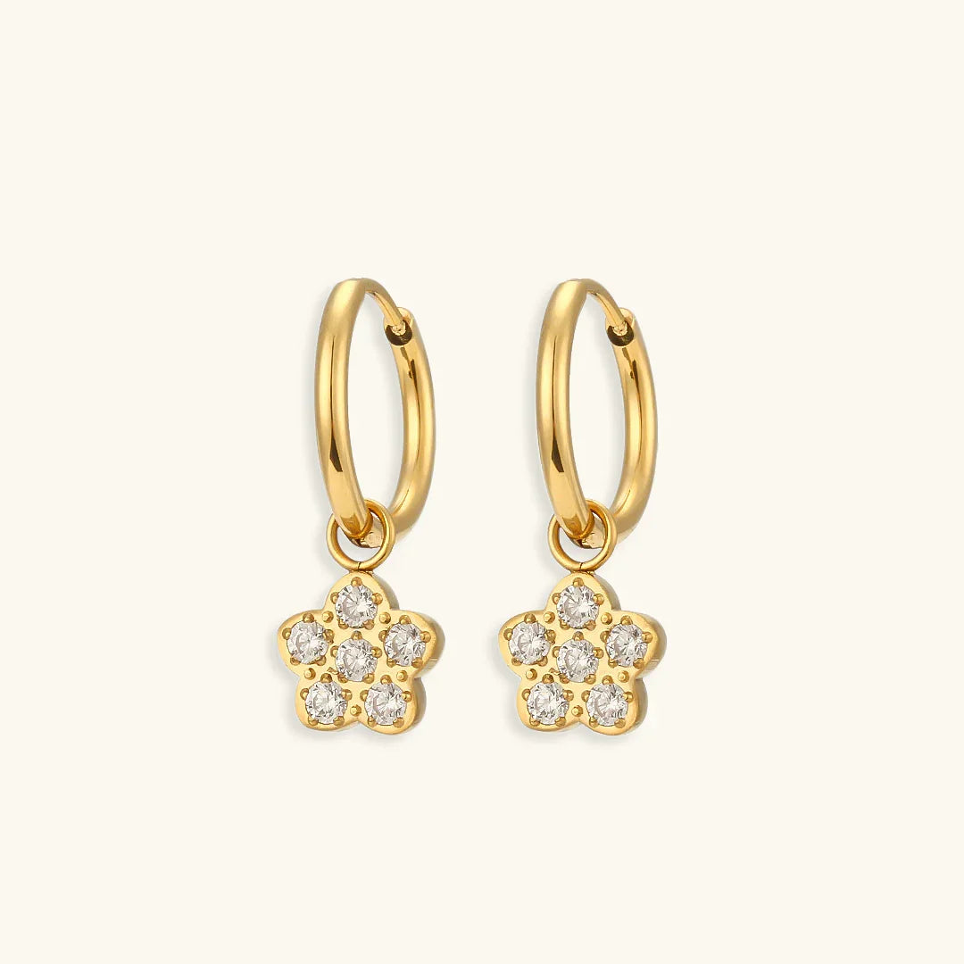 Renee - Gold Earrings — made with care and attention to detail. Renee - Gold Earrings — made with care and attention to detail.